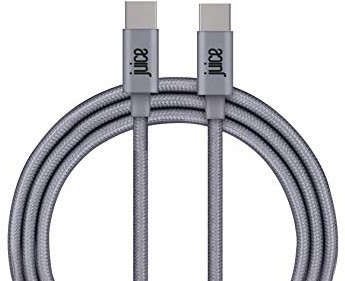 Samsung Juice Juice USB typu C do typu C pleciony kabel do ładowania i synchronizacji, ładowanie Macbook Pro, iPad Pro, Huawei, przełącznik Nintendo JUI-CABLE-TYPEC-TYPEC-1M-BRD-S9TIT