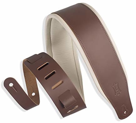 Levy's Levy's M26PD-BRN_CRM górna skóra ziarnista 7,6 cm - kora brązowa na kremowym M26PD-BRN_CRM