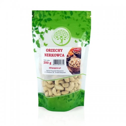 Agnex Orzechy nerkowca 200 g ORZECHY NERKOWCA
