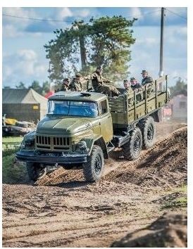 Jazda ciężarówką wojskową  Borne Sulinowo P0000853