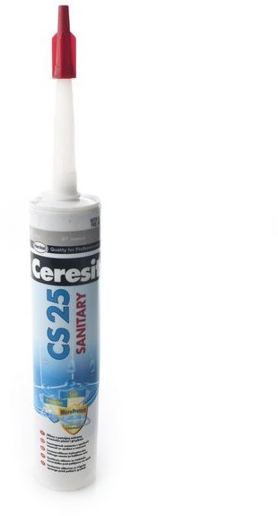 Ceresit Silikon sanitarny CS25 gray 280ml- 1574672 lub 467531