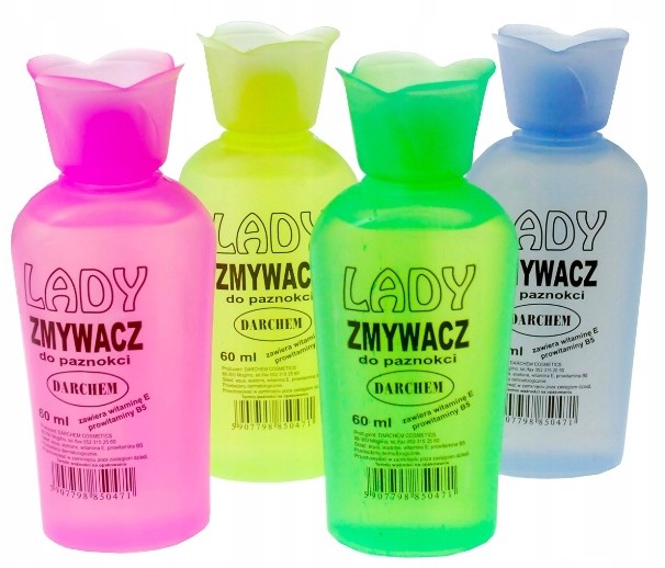 Zmywacz do paznokci, kwiatek, 60 ml