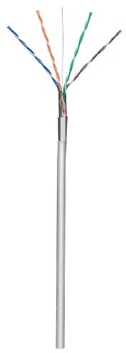 Wentronic Cat5e kabel przyłączeniowy (4 X 2 X AWG24/1, FTP, folia ekranowane) Szary, szary 4040849509759