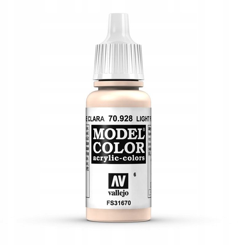 Vallejo Model Color Light Flesh 17ml 70.928