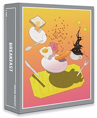 Cloudberries Puzzle Cloudberries Breakfast - układanka o tematyce spożywczej dla dorosłych (500 elementów). Wciągające, łatwe 500-elementowe puzzle gradientowe dla dorosłych. Wyprodukowano w Europie. 3035