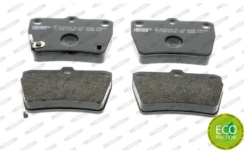 FERODO (FEDERAL-MOGUL) Zestaw klocków hamulcowych, hamulce tarczowe (FEDERAL-MOGUL) FDB1531