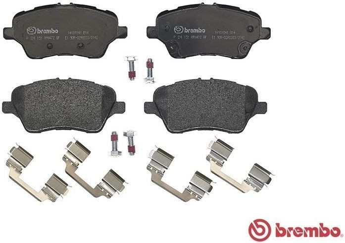 BREMBO klocki hamulcowe B-Max - oś przednia P24151