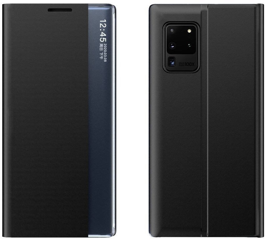 Samsung New Sleep Case pokrowiec etui z klapką z funkcją podstawki Galaxy A72 4G czarny