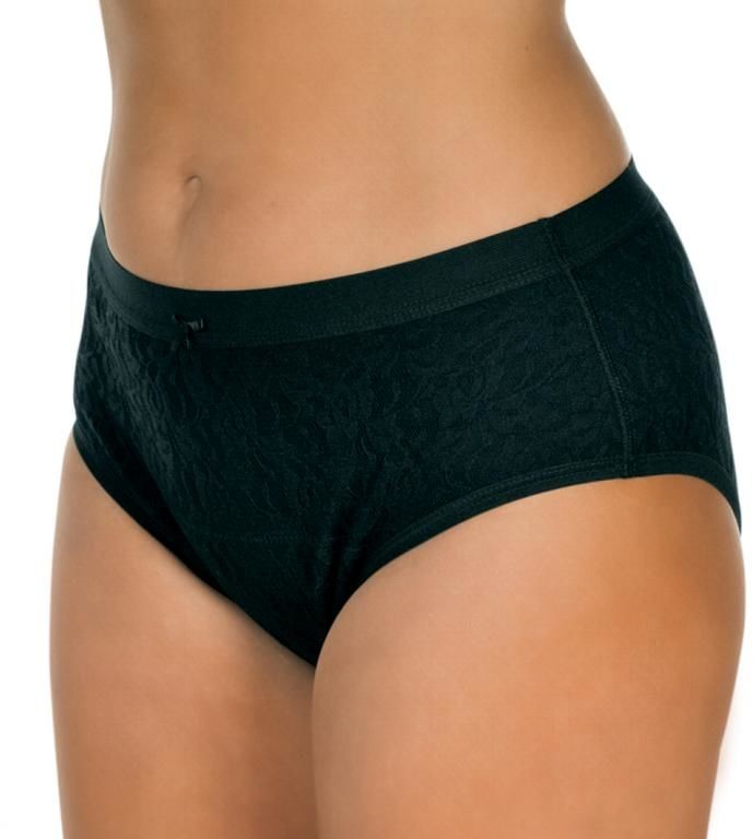 Suprima Podkładka inkontynencyjna damska elegancka koronkowa Suprima LaDonna Czarny XL 1267-009-XL