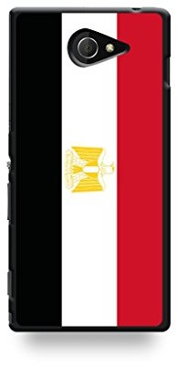 LD Case LD coqsom2_54 Case etui ochronne do Sony Xperia M2, motyw: flaga Egiptu COQSOM2_54
