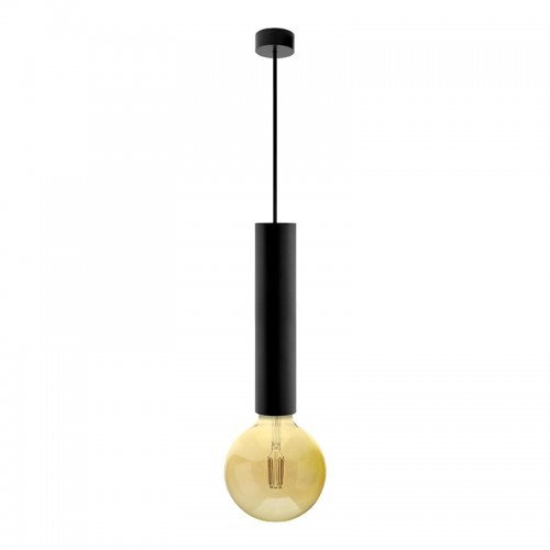 OxyLED CROSTI MUNERA L E27 Czarna 300 Home&Decor Zawiesie z oprawką 459437 459437