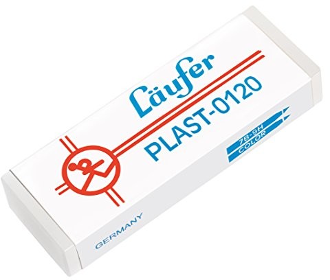 Läufer 00120 Plast 0120 gumka do ścierania, z tworzywa sztucznego