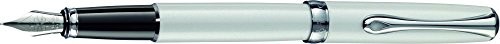 Diplomat d40210023 Excellence A2 fountain Pen z ostrzem ze stali drobno, Perłowy Biały D40210023
