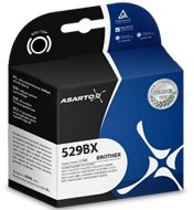 Asarto Tusz do Brother LC529XLBK | DCP-J100/DCP-J105/MFC-J200 | black AS-B529BXL