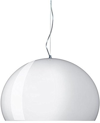 Kartell FL/Y  Easy  E '  GE' Small FL/Y lampa wisząca, biały 0905303