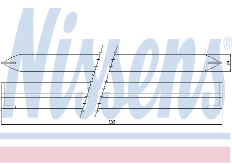 NISSENS Osuszacz, klimatyzacja 95500