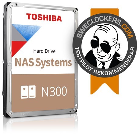 Toshiba N300 NAS 16TB (HDWG31GUZSVA)