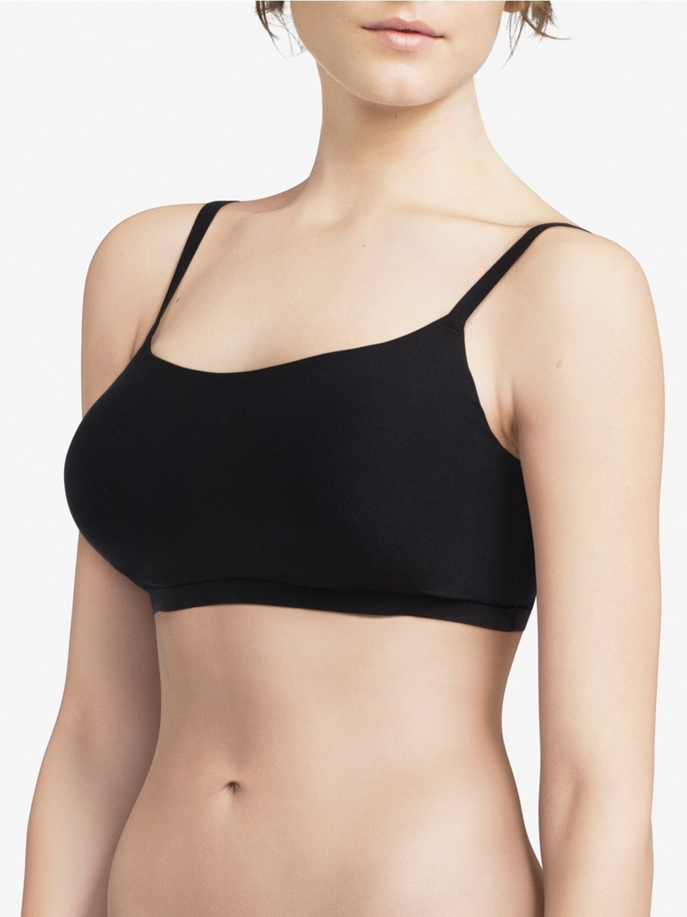 Chantelle Gorset damski z wypełnieniem SoftStretch, czarny