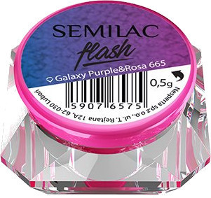 Semilac Semiflash - Efekt Galaxy Purple&Rosa 665 59076575
