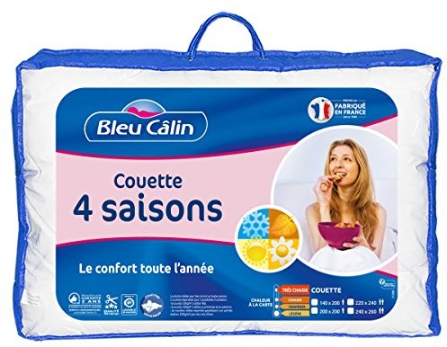 Bleu Câlin Bleu câlin-poszewka na kołdrę, 3 in 1, 240 x 260 cm, biały, ktd32i całoroczny KTD32I246MIFI