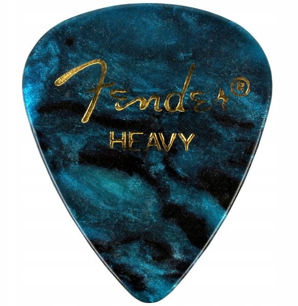 Fender Premium Celluloid 351 Ocean Turquoise Heavy