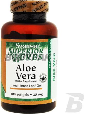 SWANSON Aloe Vera 5000mg 100 kaps