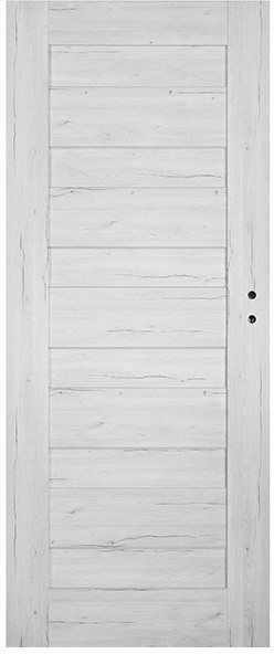 Drzwi pełne Trame 90 lewe dąb silver IND19_SW0741S