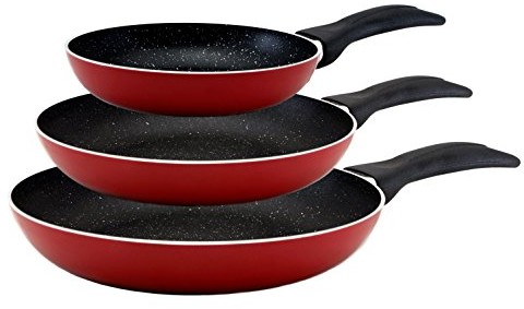 San Ignacio San ignacio Red i Marble  patelnia do serwowania prasowany aluminiowa powłoką marmurową SG-6855