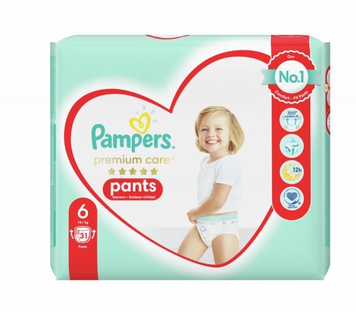 Pampers Pants 6 Premium Care 31 szt Pieluchomajtki