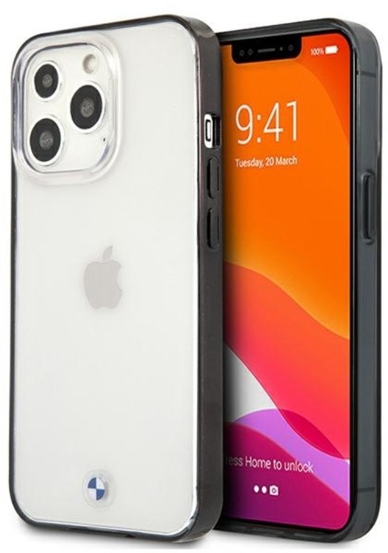 BMW Signature Edges - Etui iPhone 13 Pro (przezroczysty) BMHCP13LPCUMRBK
