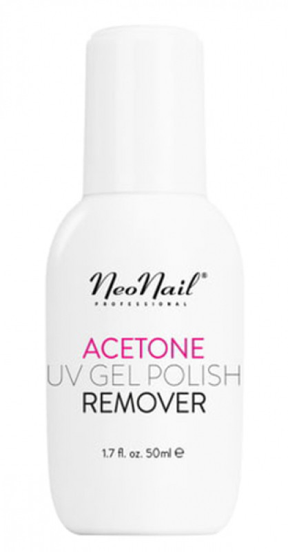 Neonail ACETONE - UV GEL POLISH REMOVER - Zmywacz do lakieru hybrydowego - 50ml - Art. 5146 NEOL551