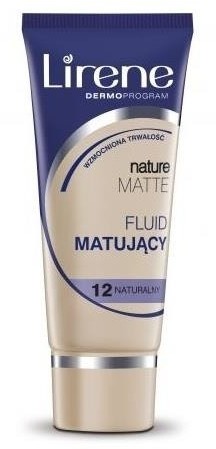 Lirene Nature Matte fluid matujący do twarzy 12 Naturalny 30ml