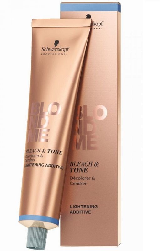 Schwarzkopf BLONDME Bleach&Tone Czysty krem tonujący chłodny odcień do włosów blond 60ml 12487