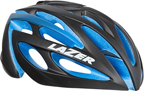 Lazer Kask  O2 DLX, wielokolorowa, S FA003710084_Black/Blue_S