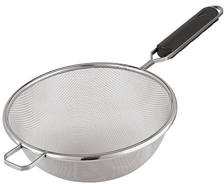 Paderno paderno 12622  14 Mesh strainer 14 cm za pomocą uchwytu ABS, ze stali nierdzewnej 12622-14