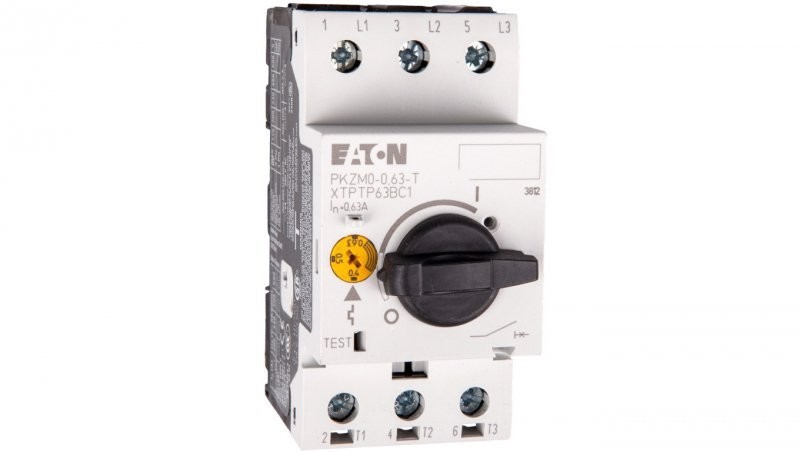 Eaton Wyłącznik do transformatorów 3P 0,63A 150kA PKZM0-0,63-T 088910 088910