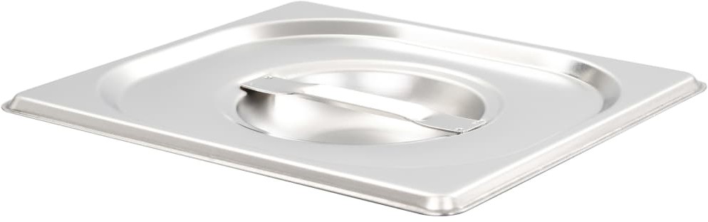 vidaXL vidaXL Pokrywy do tac gastronomicznych, 8 szt., GN 1/6 176x162 mm