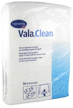 Hartmann Rękawica do mycia z  vala Clean Soft raz, z włókniny, 15 X 23 cm. 50 sztuki HARTM992242