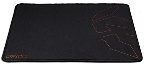 Nox NOX Knout Kontrol podkładka pod mysz, gumy, jednokolorowy, 32 cm x 27 cm X 3 MM, czarna NXKROMKNTKNTRL