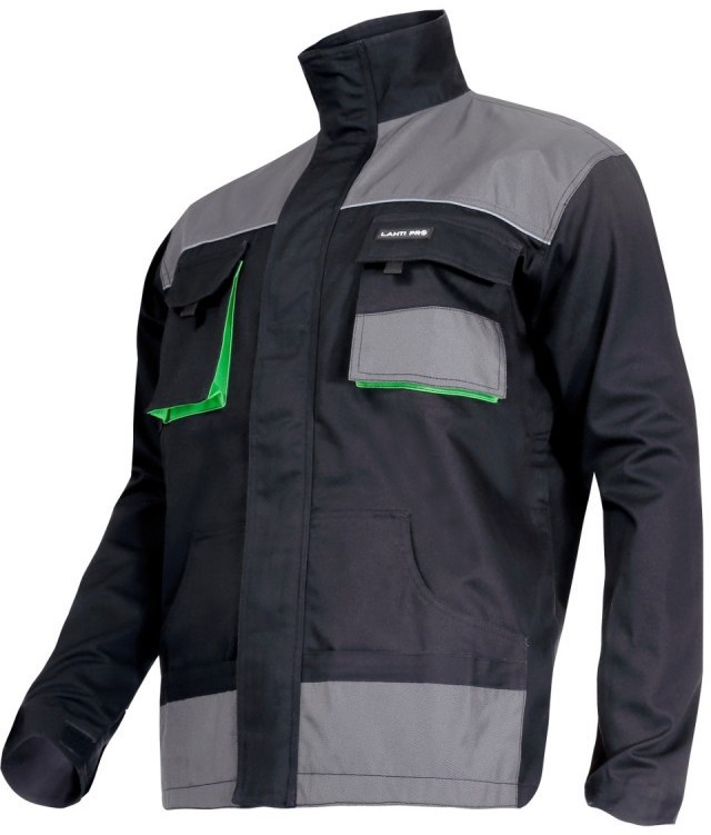 LAHTI PRO Bluza Czarno-Zielona S L4040748 25537