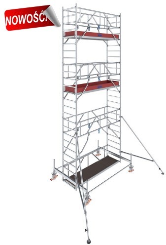 Krause Rusztowanie - STABILO 100 2,5 x 0,75m, wys.rob. 7,50m (774040)