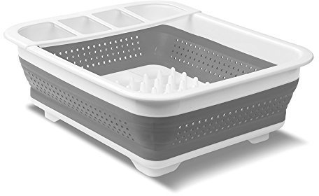 madesmart Stelaż do ociekania madesm Art 18110 rozsuwany tworzywo sztuczne białe 37 x 22 x 5 cm 95-18110C-06
