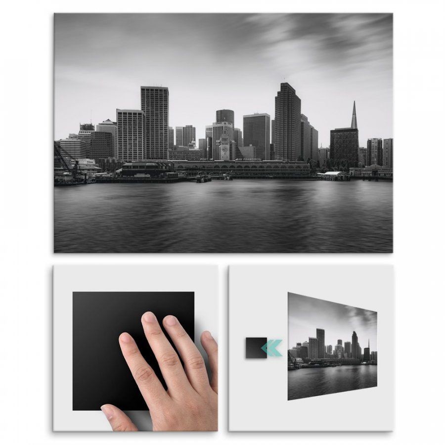 Pix4home Plakat metalowy San Francisco M POS-M-00582