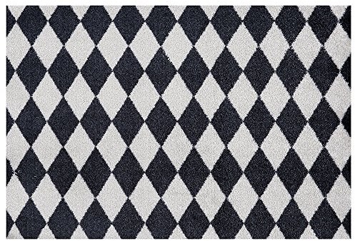 Zala Living Nadająca się do prania wycieraczka Circus czarno-szara 103167-50x150