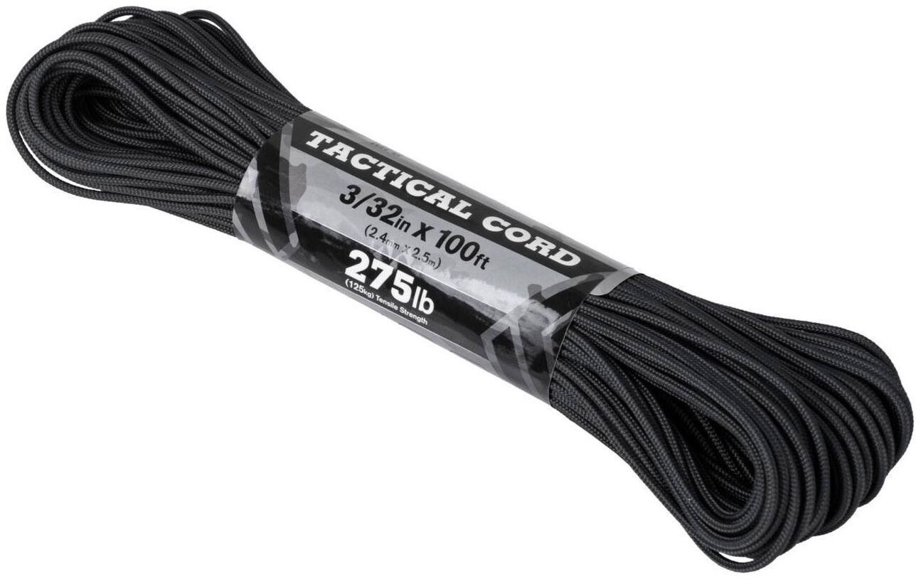 Atwood Rope Mfg Linka Atwood Rope MFG 275 Tactical Cord 30 m - czarna (CD-TC1-NL-01) H CD-TC1-NL-01