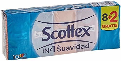 Scottex Scottex Chusteczki higieniczne - 10 sztuk