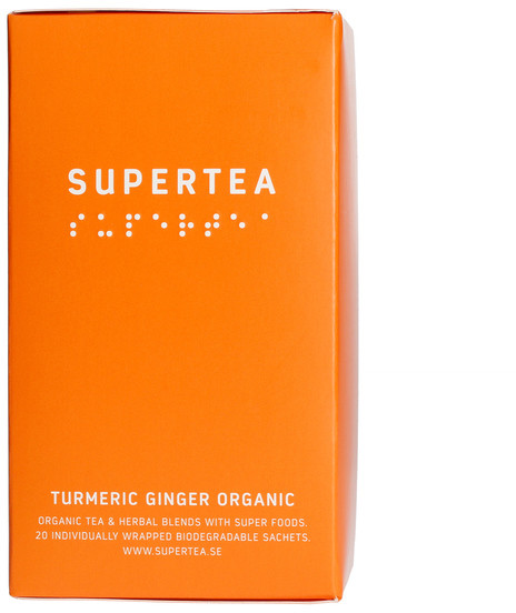 Teministeriet Teministeriet Supertea Turmeric Ginger Organic Herbata 20 Torebek ST-TGO