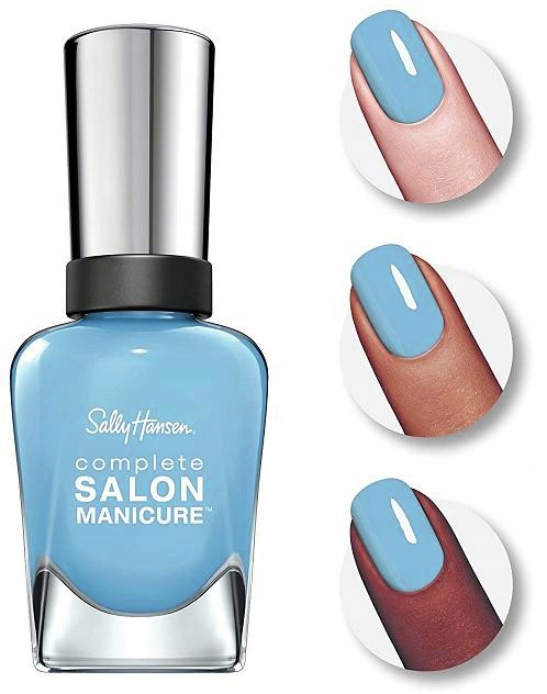 Sally Hansen Salon Complete Lakier Crush on Blue