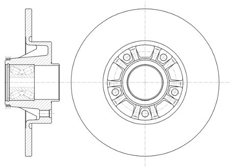 Roadhouse Tarcza hamulcowa 6733.20