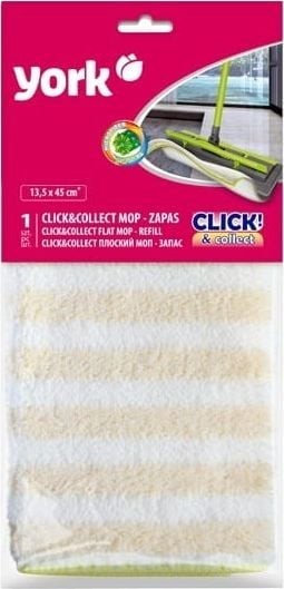 York Zapas wkład płaski do mopa CLICK&COLLECT 4081430-001471